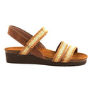KAYLA by Naot - Latte Brown/Raffia SLC