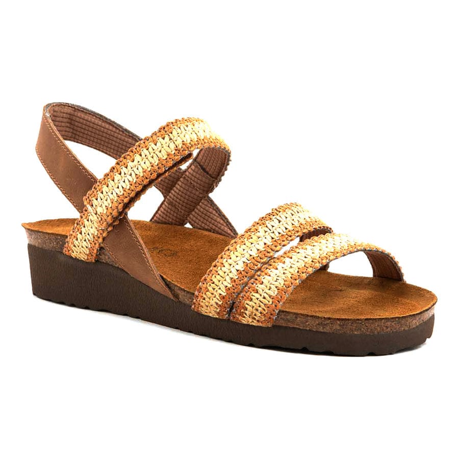 KAYLA by Naot - Latte Brown/Raffia SLC