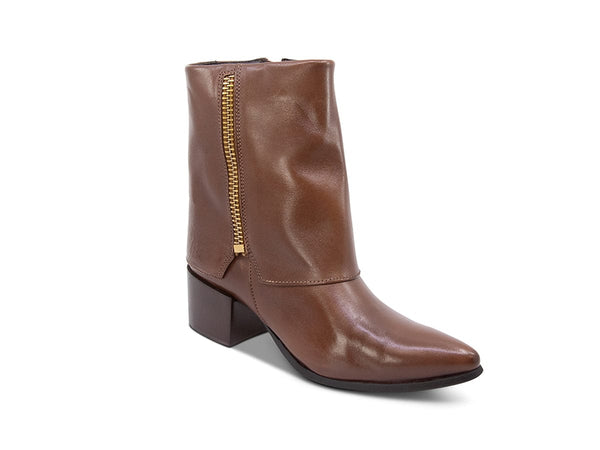Leeza Brown Leather