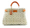 Less Pollution Convertible Handbag- White Gold