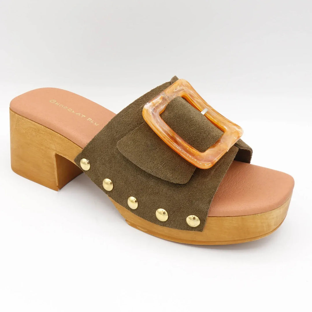 LIO SUEDE by Chocolat Blu - OLIVE