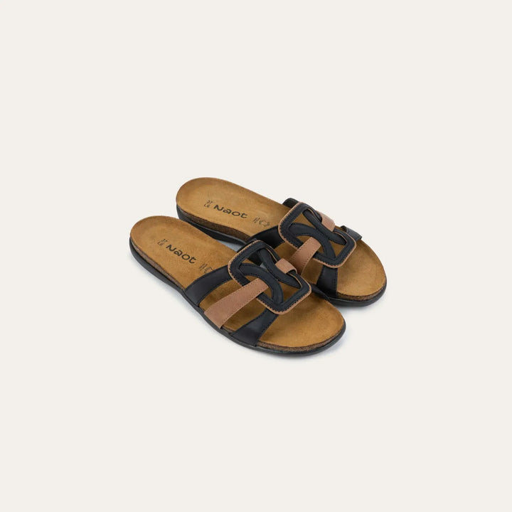 Liv by Naot - Jet Blk/Latte NSI