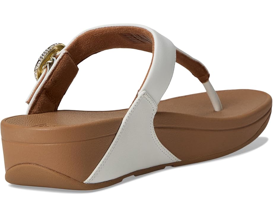 Lulu Crystal Buckle White