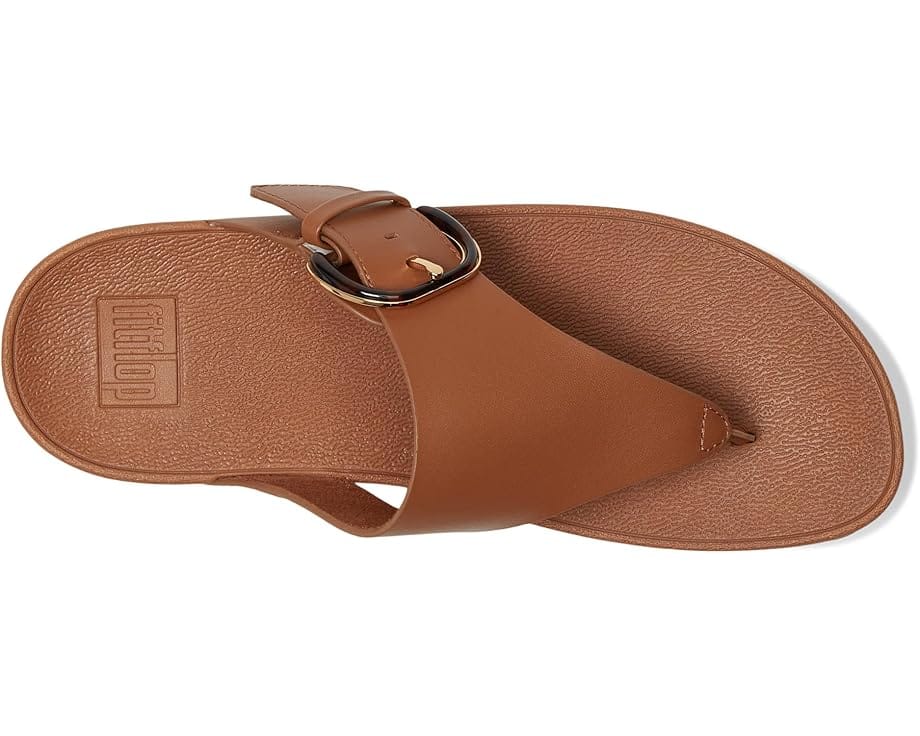 Lulu Resin Buckle Tan - Fit Flop