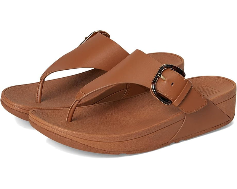 Lulu Resin Buckle Tan - Fit Flop