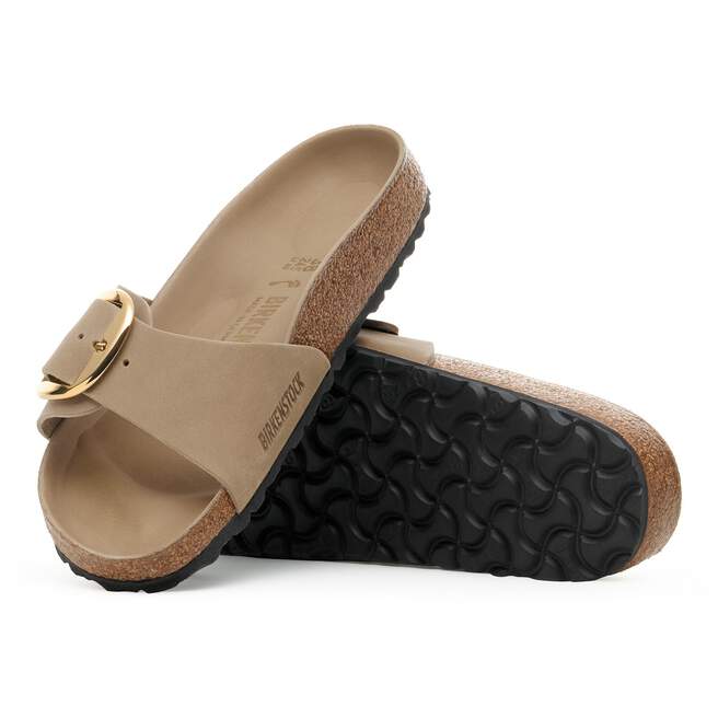 Madrid Big Buckle Tobacco Oiled Leather N