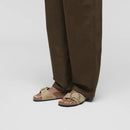 Madrid Big Buckle Tobacco Oiled Leather N