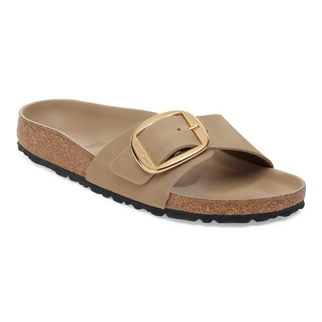 Madrid Big Buckle Tobacco Oiled Leather N