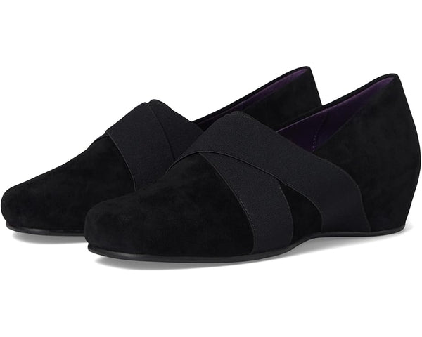 Maiya Loafer Black Suede