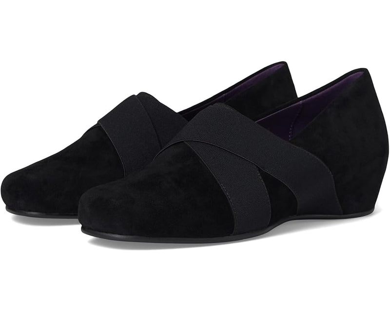Maiya Loafer Black Suede