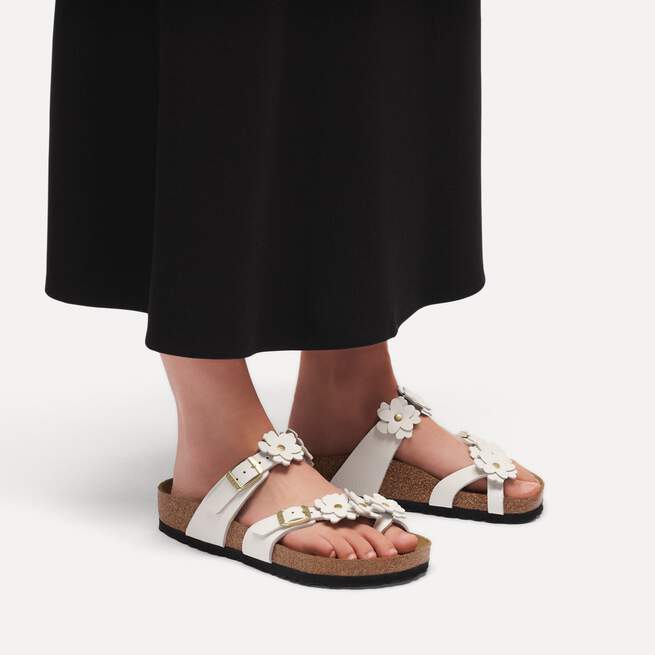 Mayari Flowers by Birkenstock | White - Reg/Med