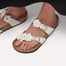 Mayari Flowers by Birkenstock | White - Reg/Med