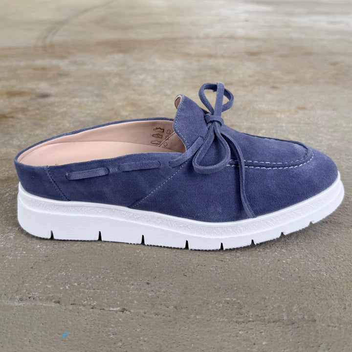 Milana Mule by Softwaves - Glacial Suede