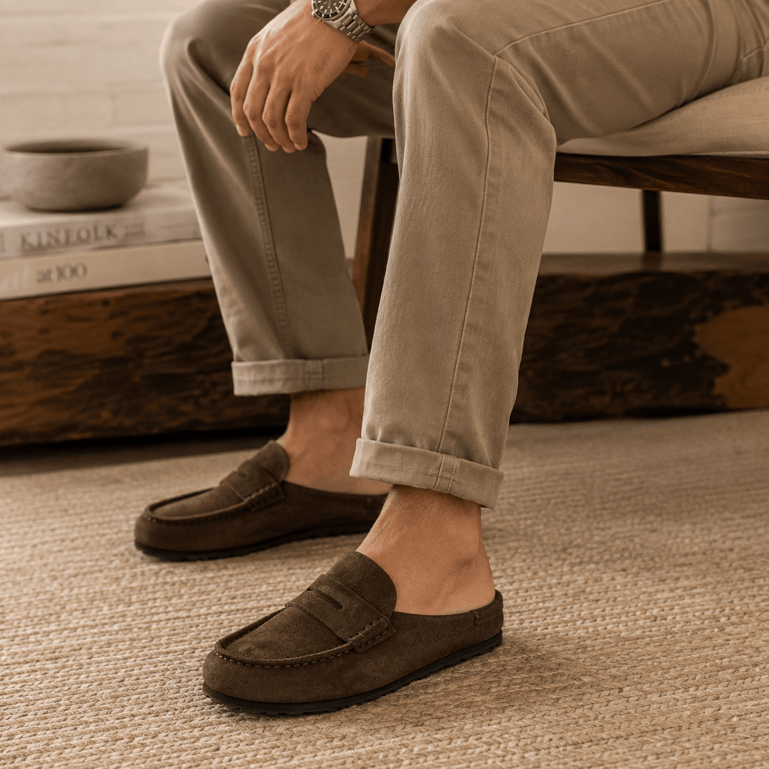 Naples Wrapped Suede Leather - Reg - Men