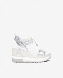NeroGiardini Wedge 2025 Silver Metallic