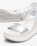 NeroGiardini Wedge 2025 Silver Metallic