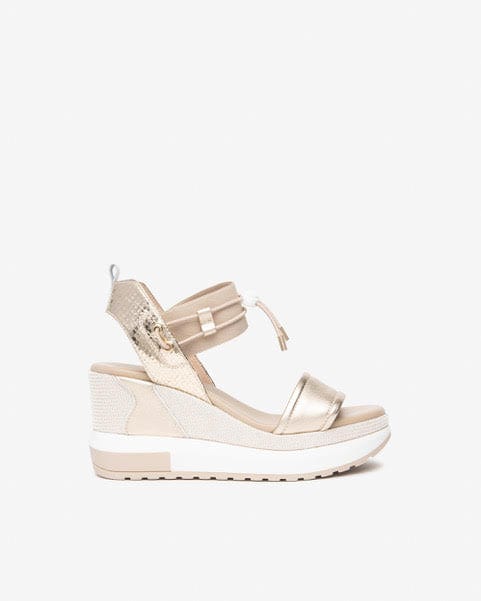 NeroGiardini Wedge Gold Metallic