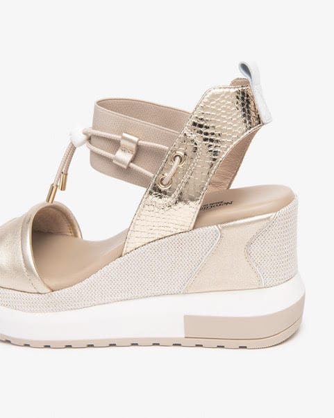 NeroGiardini Wedge Gold Metallic
