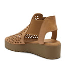 Odeya by Silent D - Dark Tan/Choc Sole