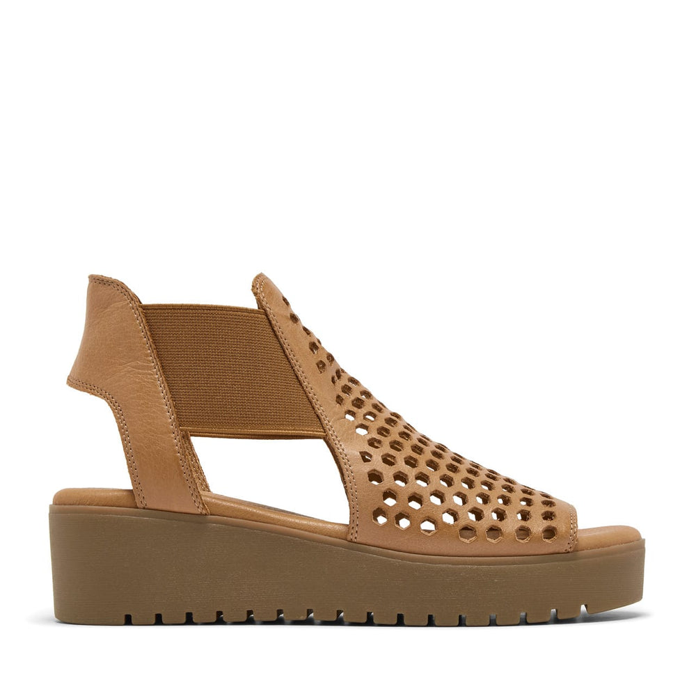 Odeya by Silent D - Dark Tan/Choc Sole