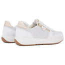 Opal Perforated side zip Sneakers by Ara