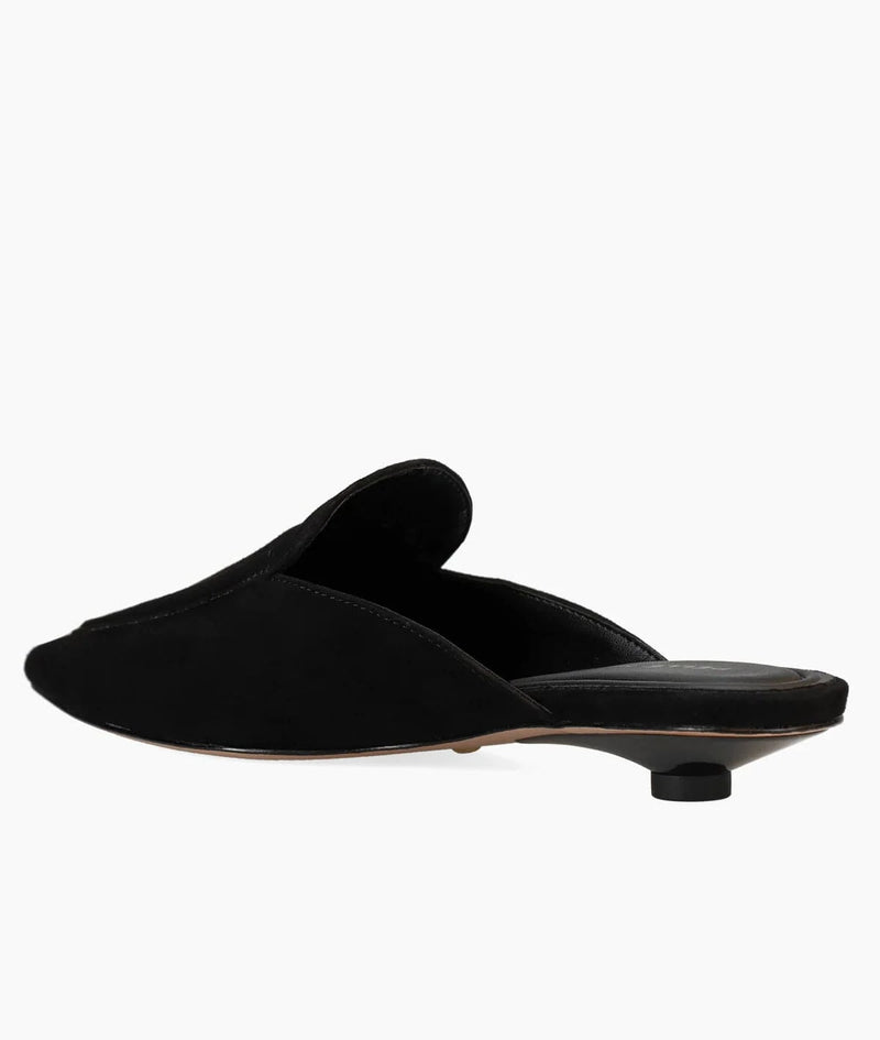 Pelle Moda Amias Black Kid Suede
