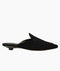 Pelle Moda Amias Black Kid Suede