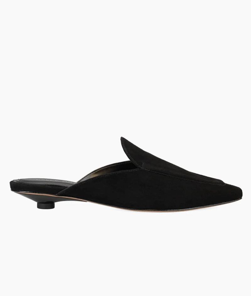 Pelle Moda Amias Black Kid Suede