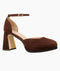 Pelle Moda Delores Espresso Kid Suede