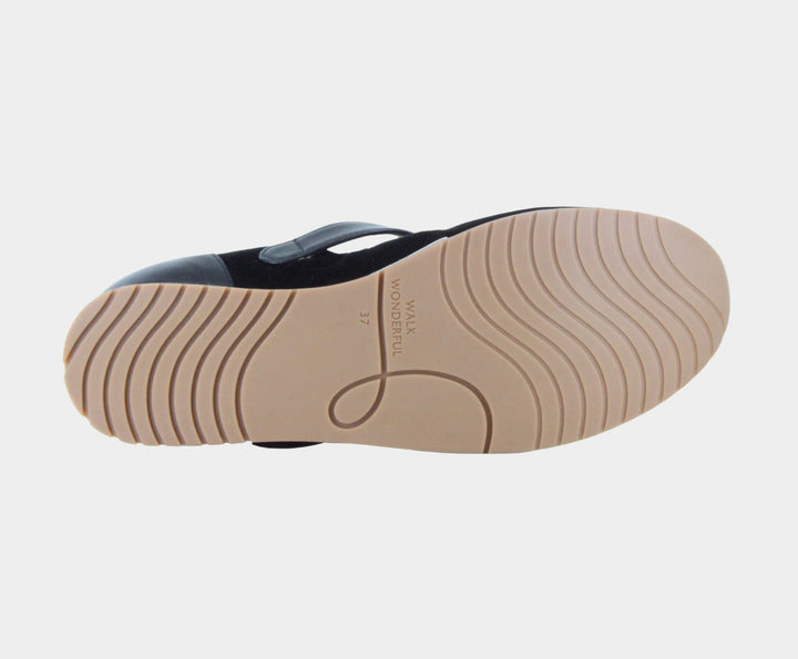 PURE by Naot - NOIR SUED COMBO