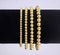 Real Gold Bracelets NON TARNISHING: 2mm / M (7")