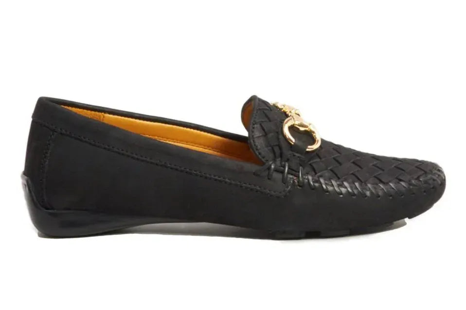ROBERT ZUR - PERLATA Black Suede