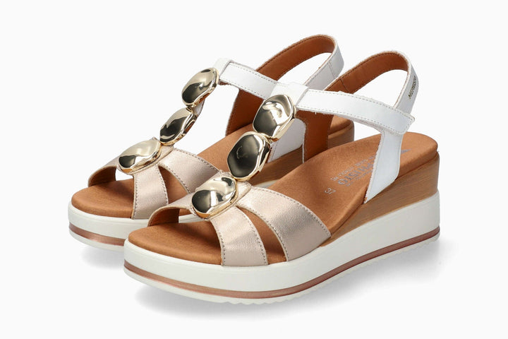 SALLIE WEDGE by Mephisto - PLATINUM CHARM