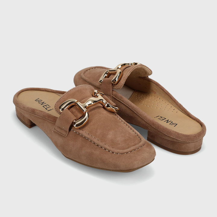 Shaine Mule by Vaneli - Military Suede