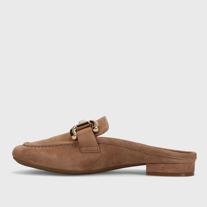 Shaine Mule by Vaneli - Military Suede