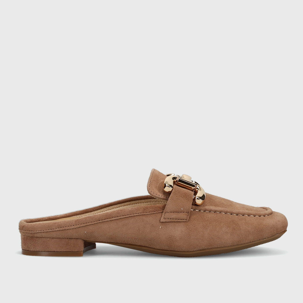 Shaine Mule by Vaneli - Military Suede