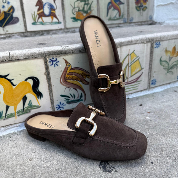 Shaine Mule T Moro Suede