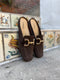 Shaine Mule T Moro Suede