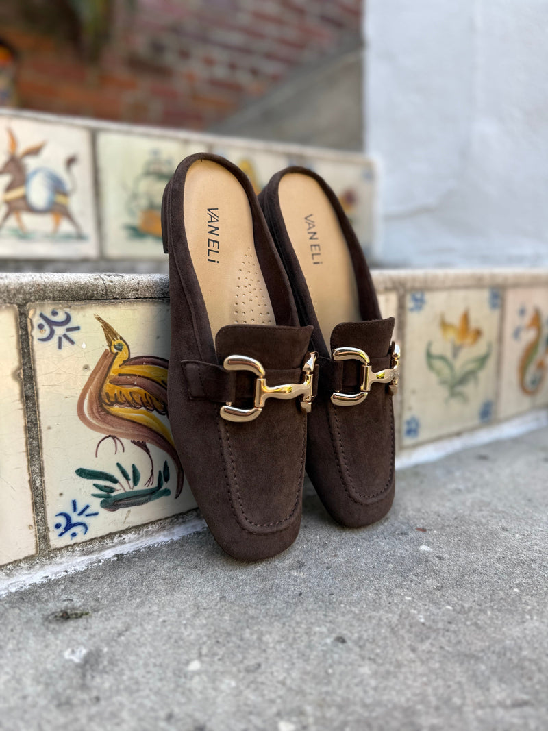 Shaine Mule T Moro Suede
