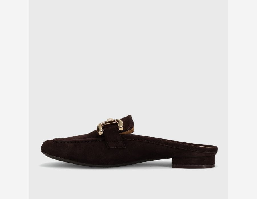 Shaine Mule T Moro Suede