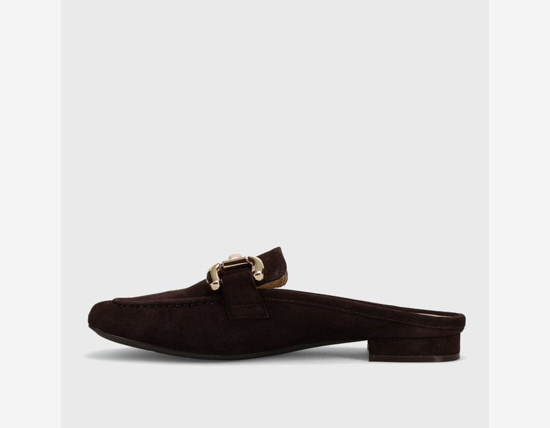 Shaine Mule T Moro Suede