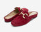 Shaine Red Suede