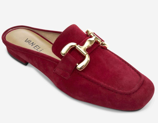 Shaine Red Suede