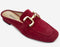 Shaine Red Suede