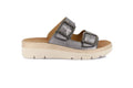 Slide with jewel buckle |MOLL by Grunland - ANTRACITE 68