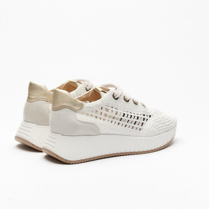 Softwaves ALAINA Raffia Platform Tie Ice