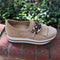 Softwaves CADIE Camel Velour Slip-on  Platform Sneaker
