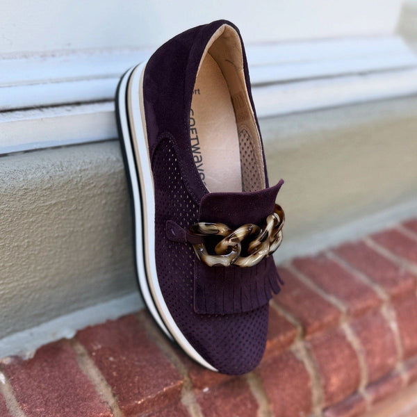 Softwaves CADIE Platform Loafer Purple