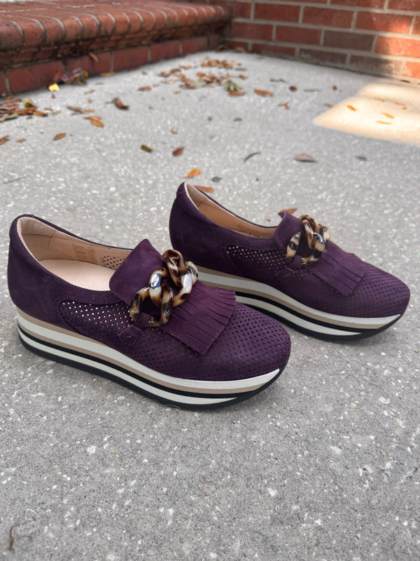 Softwaves CADIE Platform Loafer Purple