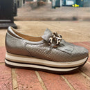 Softwaves Carly Platform Pewter - FINAL SALE